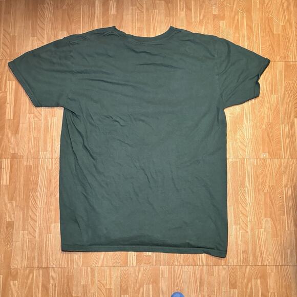 Green Bay Packers Go Pack Go T-Shirt Fanatics NFL Men’s Large Green Gold - Picture 4 of 4